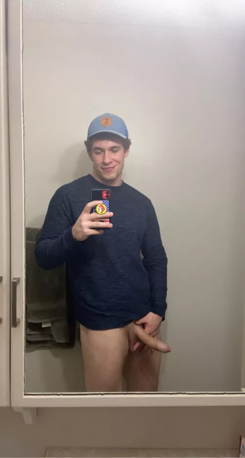 On the 8th day of Christmas daddy Claus got you this thick cock