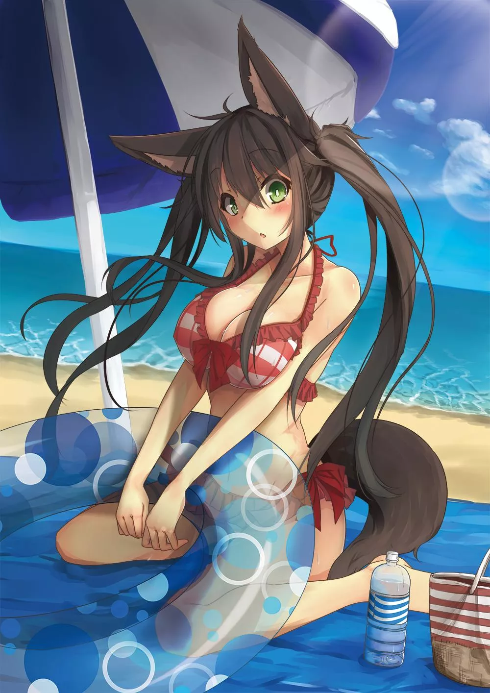 On the beach On the beach