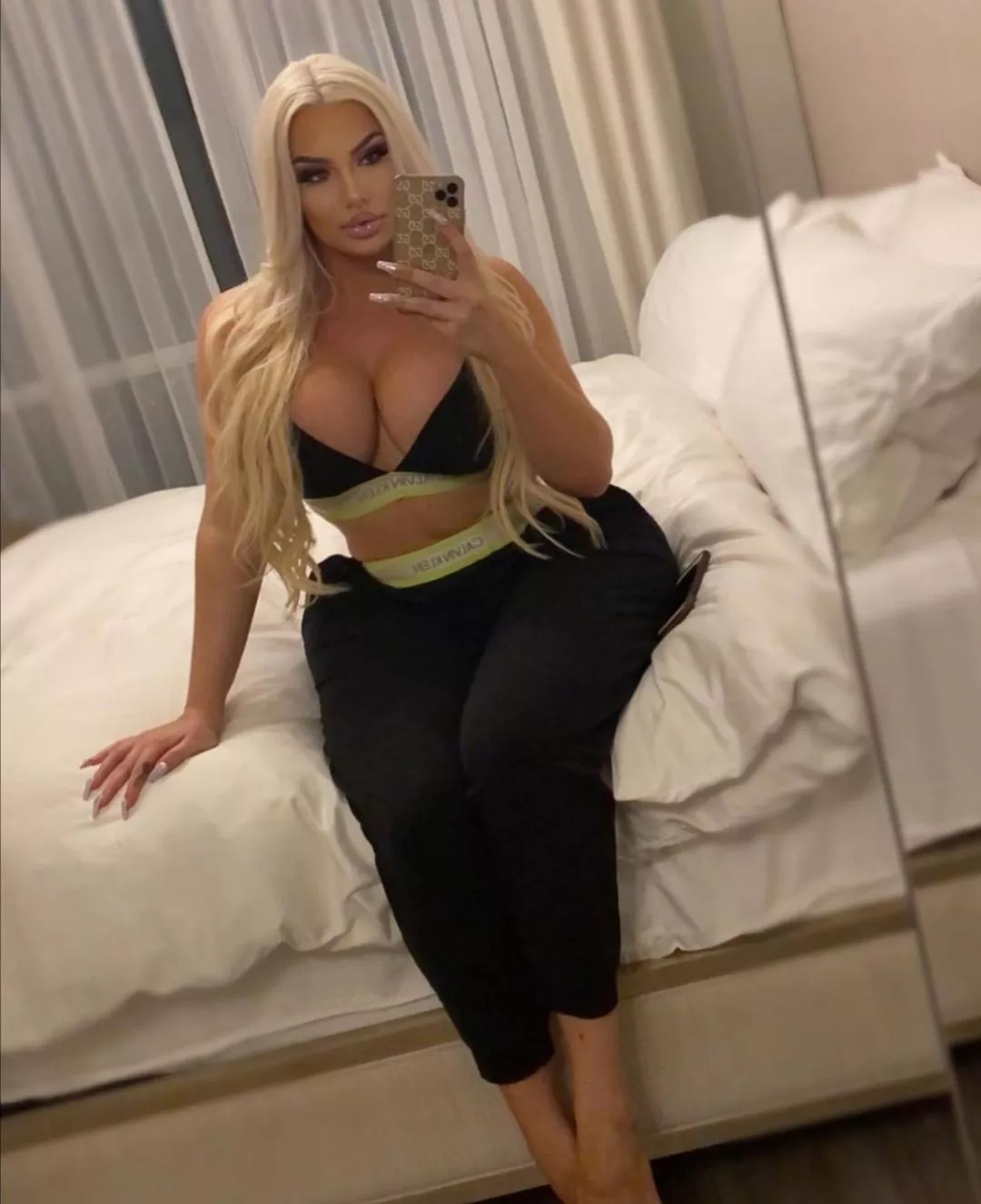 On the bed On the bed