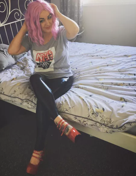 On the bed
