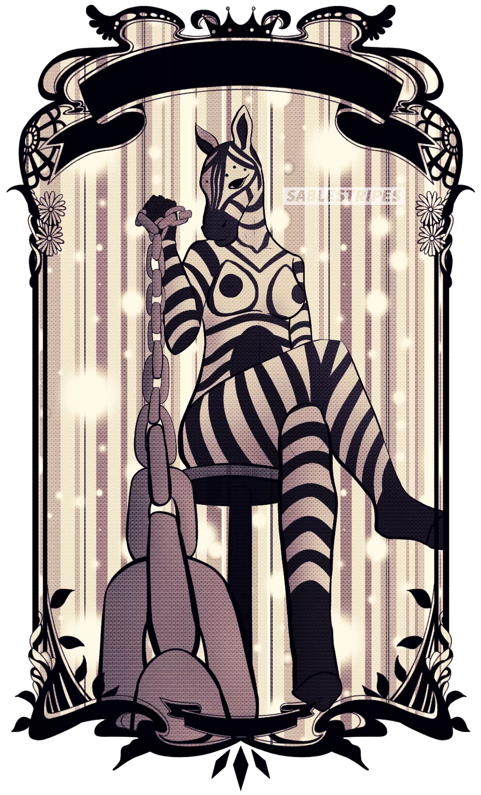 On the Chain [F] (sablestripes)