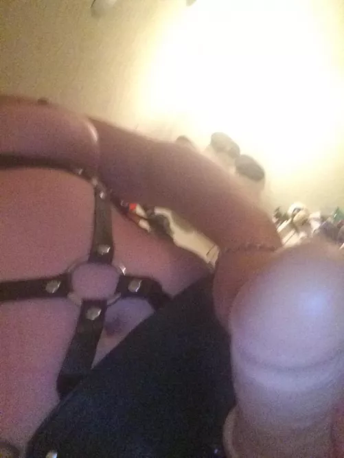 On the way to fuck hubby.