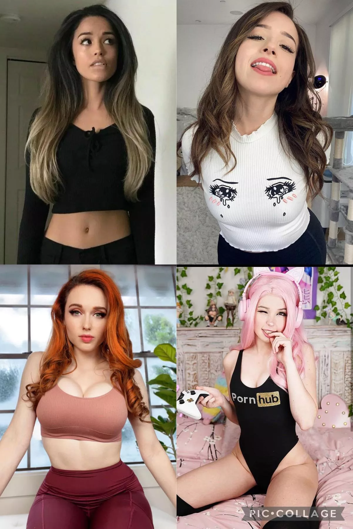 Once again need to be drained by Valkyrae, Pokimane, Amouranth or Belle Delphine! Once again need to be drained by Valkyrae, Pokimane, Amouranth or Belle Delphine!