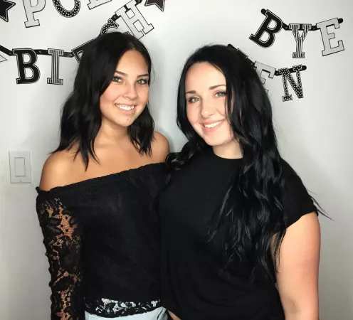 One gets dick in her ass every weekend๐ฉ๐, One is a straight A student ๐ฉโ๐. Which one is which ?๐