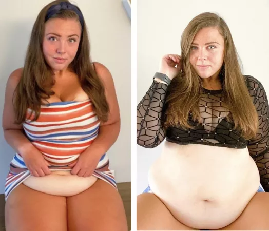 One month apart 💕