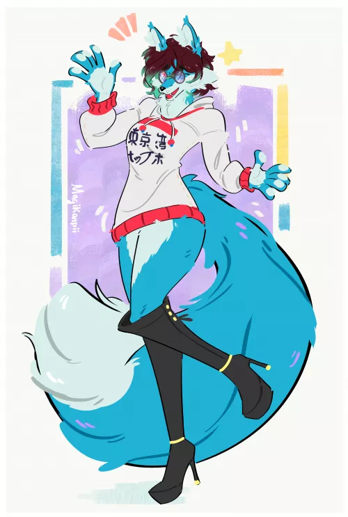 One more commission done <3 A full body art for just 30usd // art made by me @magikarpii // interested DM here or telegram/instagram: @magikarpii <3 // to see more, go to my insta: @magikarpii