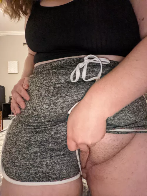 One of my around the house outfits. Like the easy access? 😏