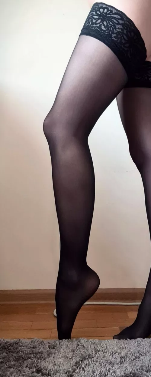 One of my favorite lace stockings One of my favorite lace stockings