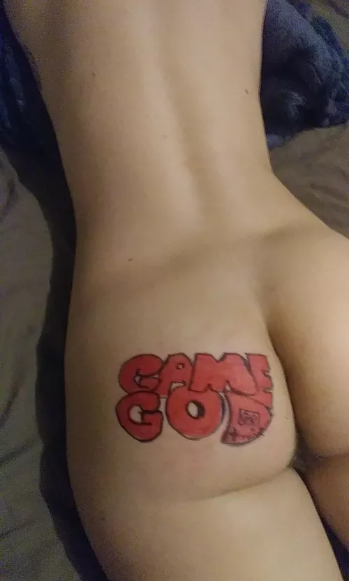 One of my partners tagged my ass