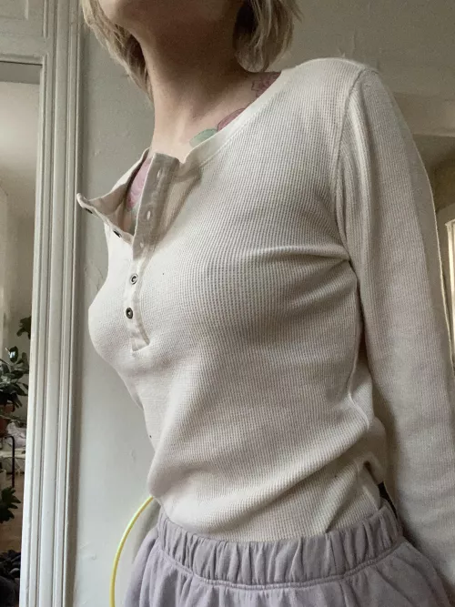 one of my thinnest white tops