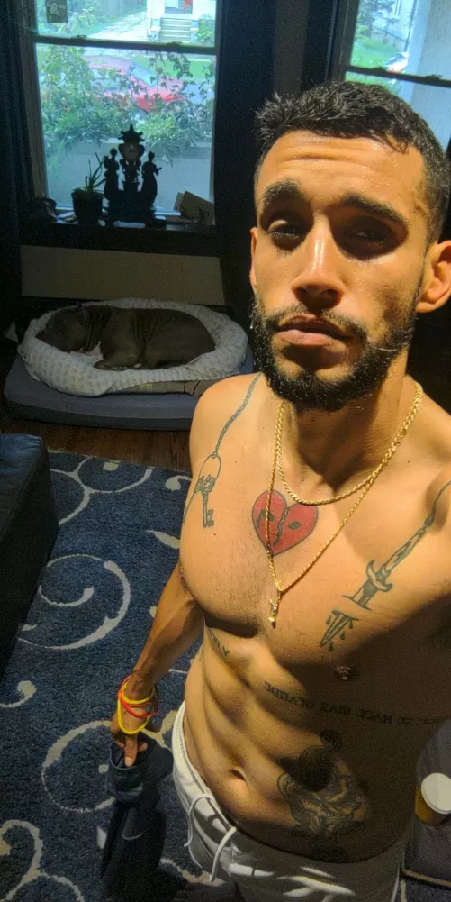 One of us worked out....