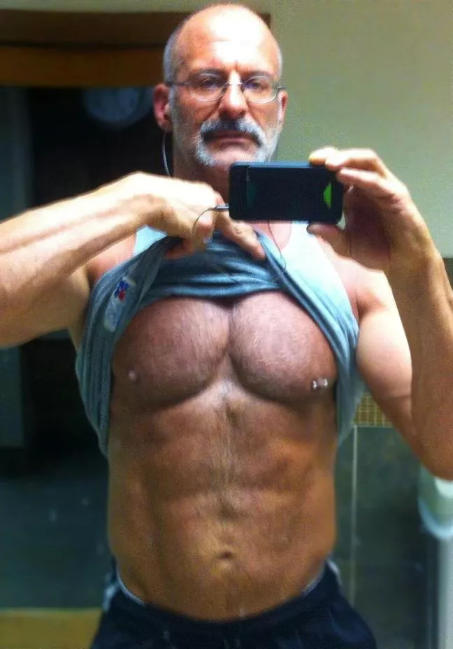 One pierced nipple One pierced nipple