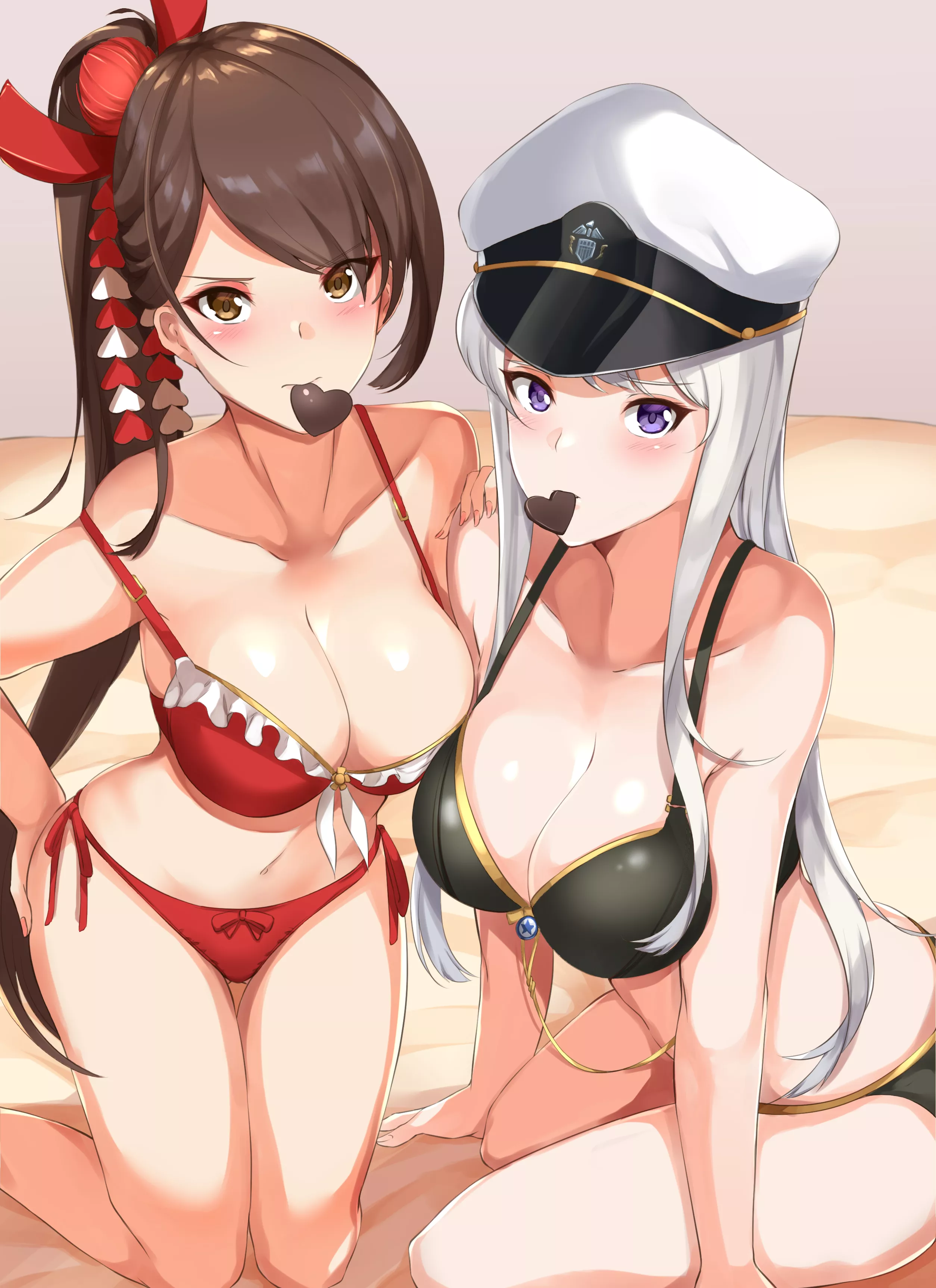One Wants His Babies, the other one wants to kill him! (IJN Zuikakku & USS Enterprise, Azur Lane, Eagle Union Faction & Sakura Empire Faction)