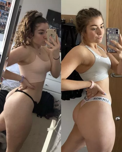 One year apart🥺