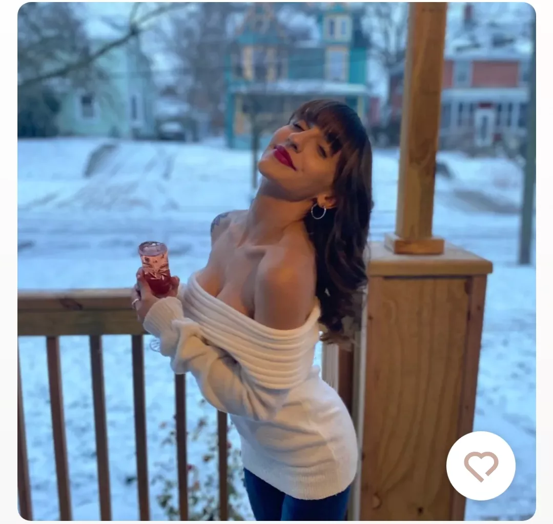 Only if that sweater was a little lower 😏