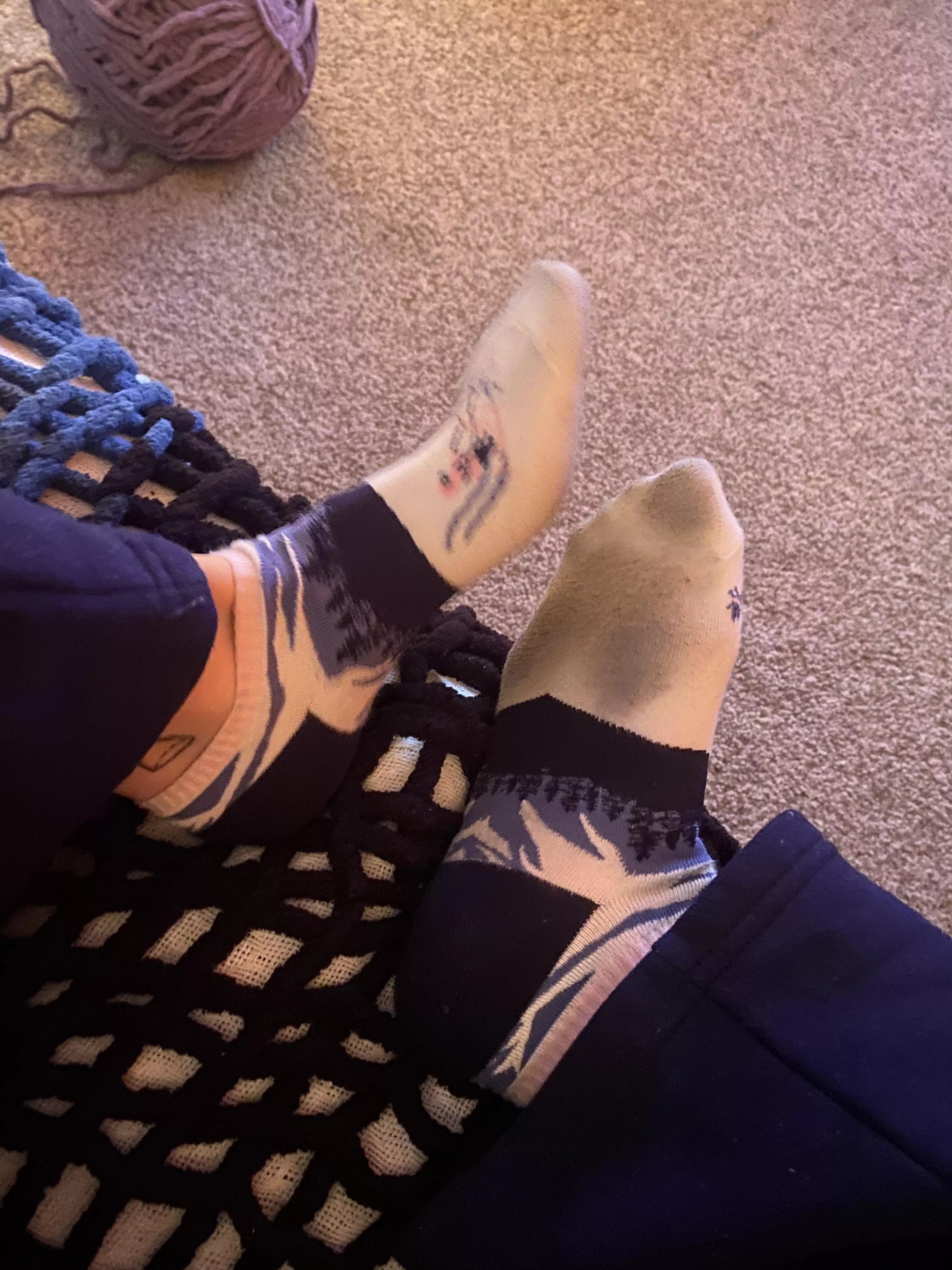 only one day and they got so dirty!!