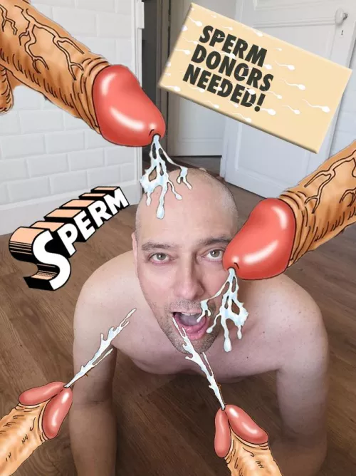 Only submissive men have that cum hungry look in their eyes 😋👀😋