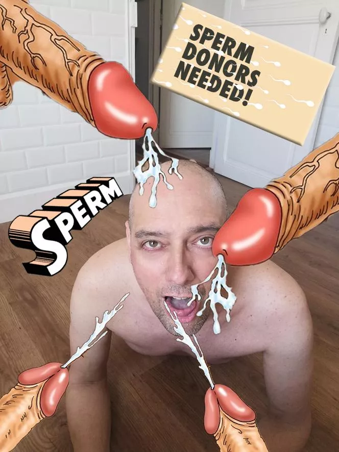 Only submissive men have that cum hungry look in their eyes 😋👀😋