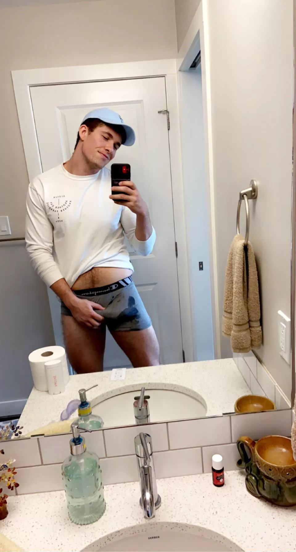 Oops I made a mess… now get down here and lick me clean.