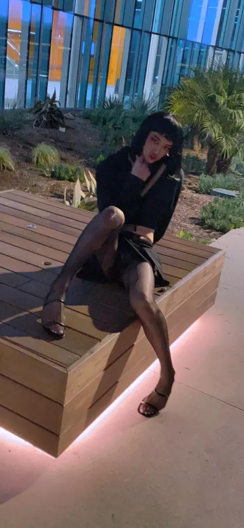 Oops, like the view daddy?