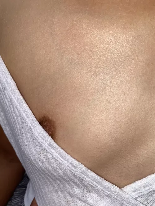 Oops my nip slipped , did you catch a glimpse ?