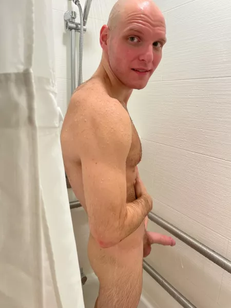 Oops, someone caught me showering. You know the rules; now you need to lend a hand. Oops, someone caught me showering. You know the rules; now you need to lend a hand.