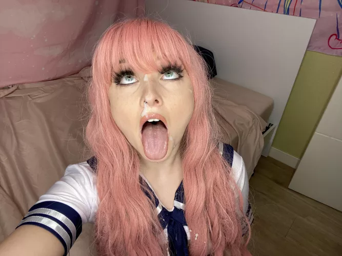 opened wide but he missed