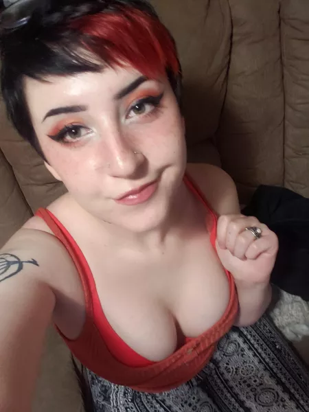 Orange and black hair! (OC) Orange and black hair! (OC)