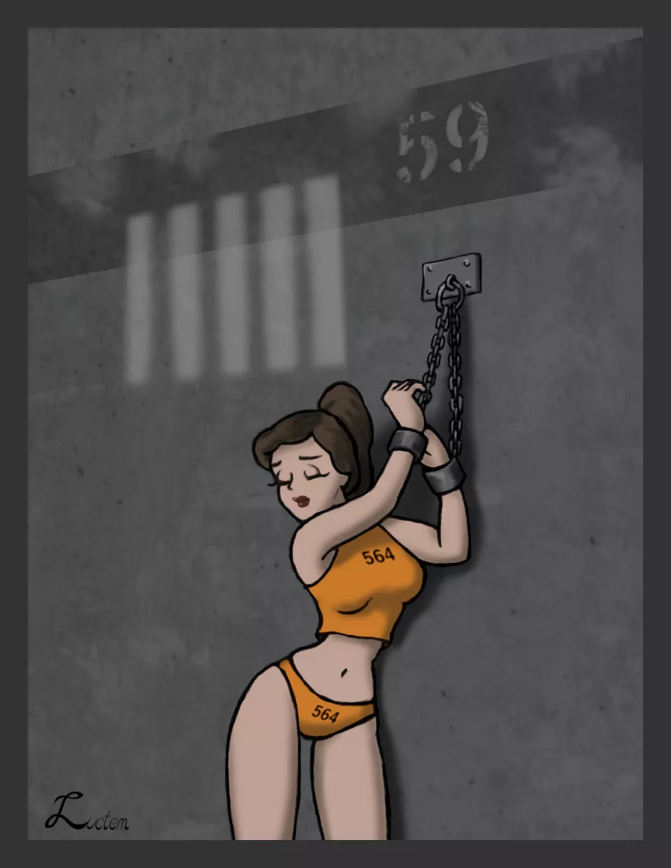 Orange Jailbird 564 by luctem