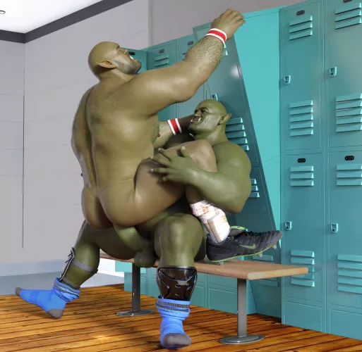 Orc after soccer celebration (@Breakfast_3513)