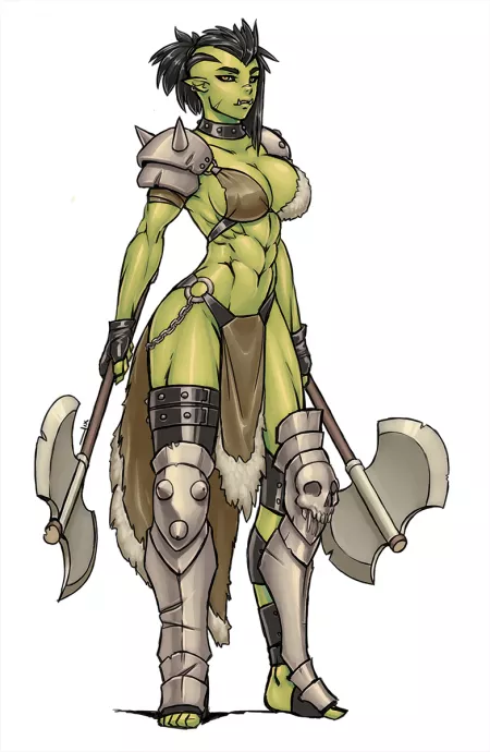 Orc Berserker by luigiix Orc Berserker by luigiix