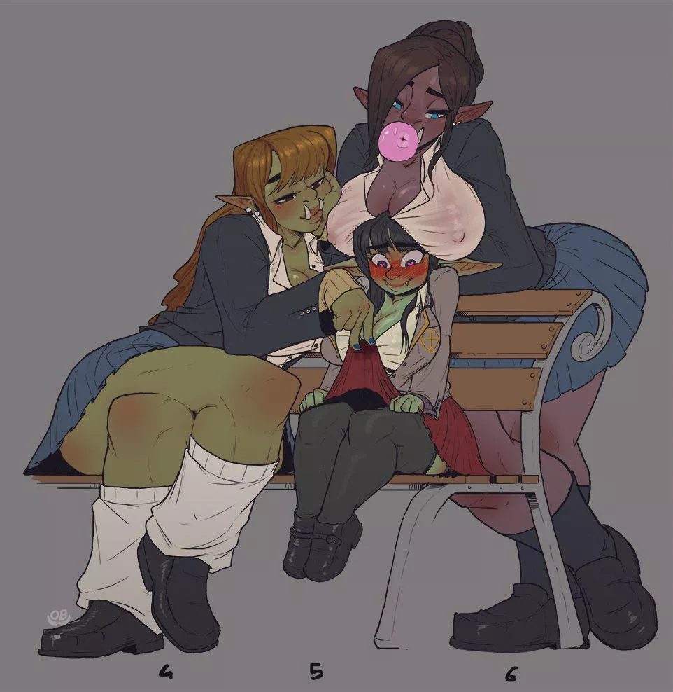 orc school girls orc school girls