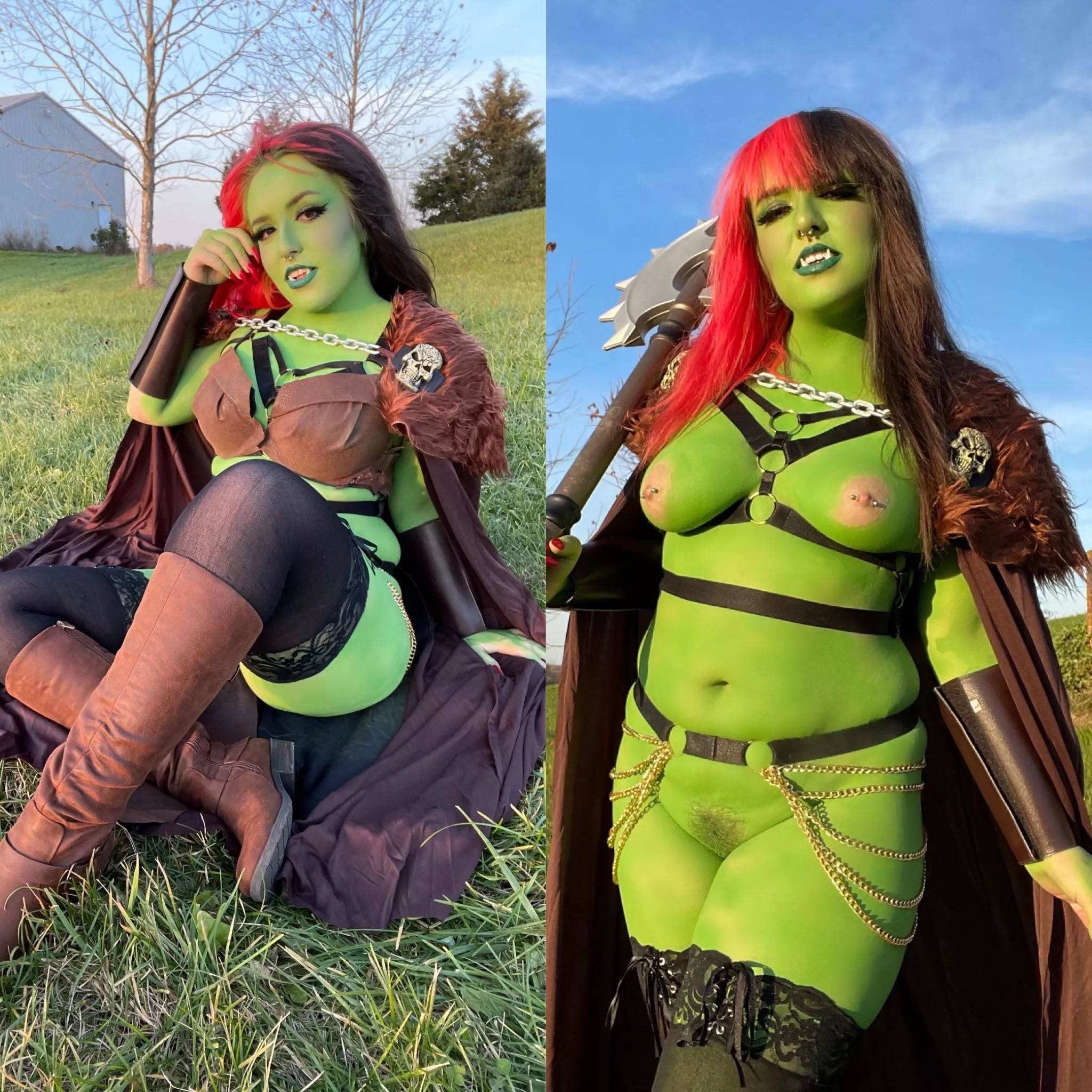 Orc warrior by gummyghostgirl Orc warrior by gummyghostgirl
