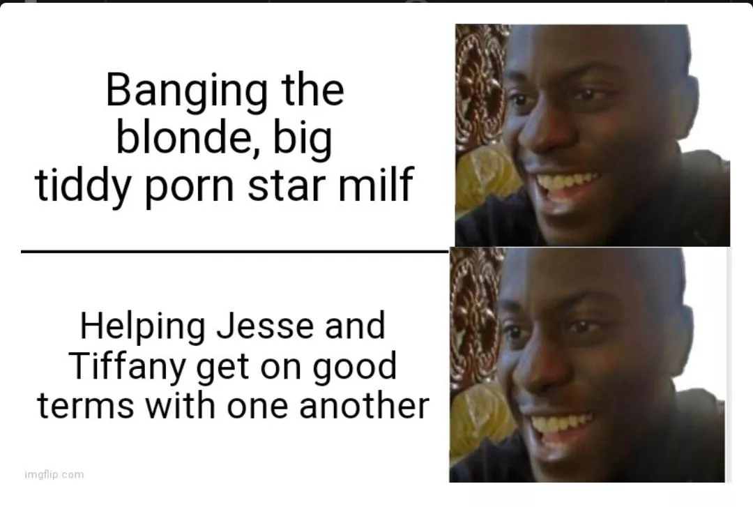 Originally I had every intention of being a degenerate pervert. After careful consideration, I decided seeing Jesse and Tiffany happy was more important. [Wholesome] [Jesse and Tiffany are best girls besides Kyu].