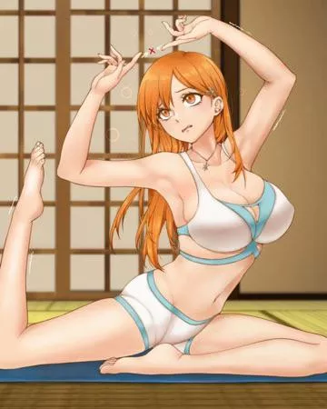 Orihime yoga pose Orihime yoga pose