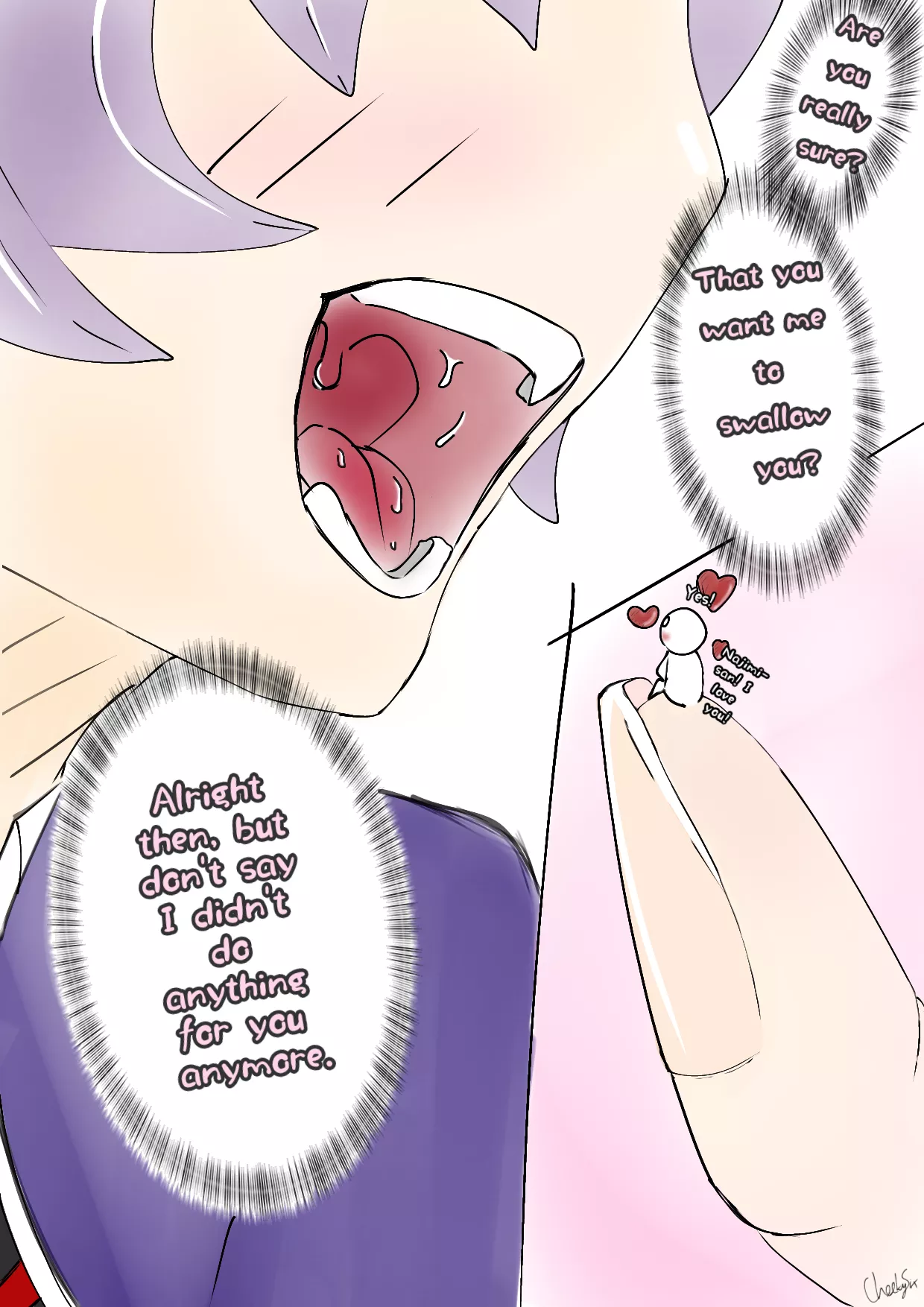 Osana Najimi! (OC) (teasing) ( by CheekySix) Osana Najimi! (OC) (teasing) ( by CheekySix)