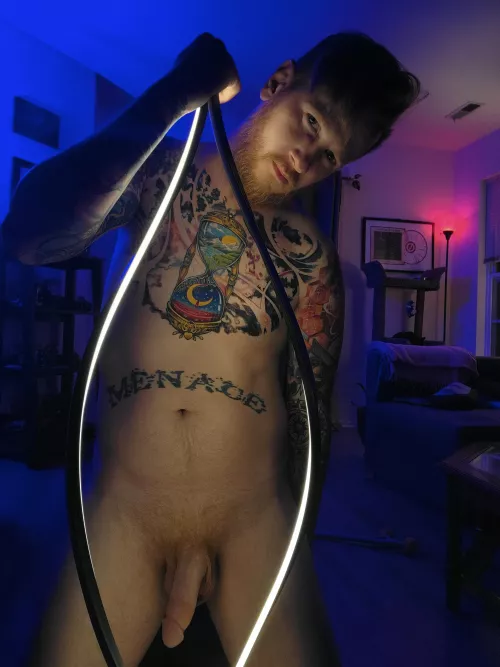 Our home has some fun lights.