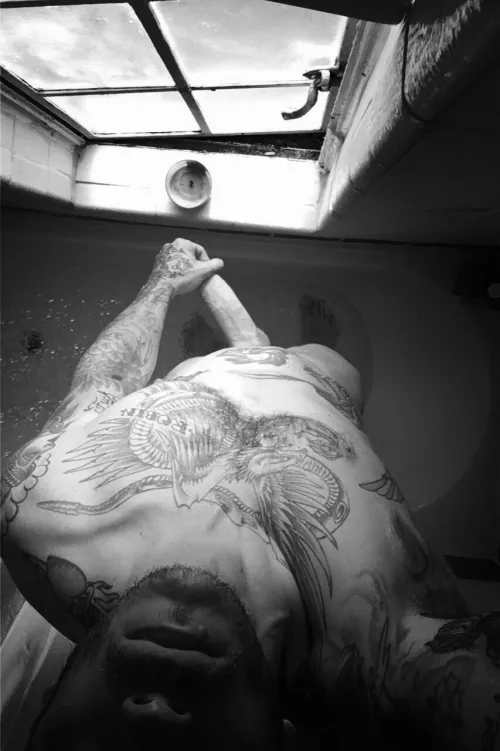 Out of hot water. Can I come to your place & shower?