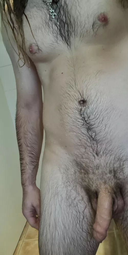 Out of the shower ๐ Out of the shower ๐