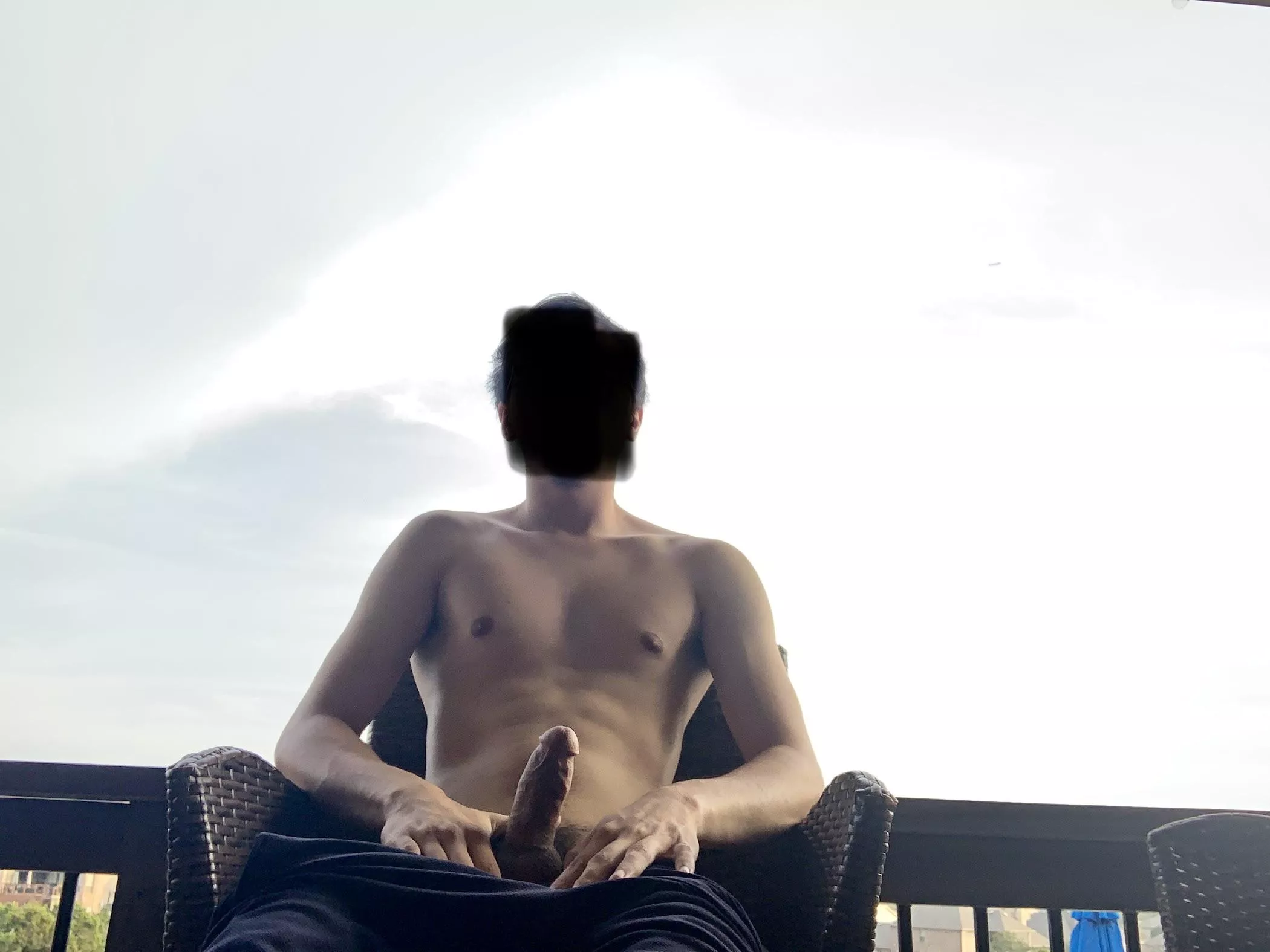 Out on my back patio