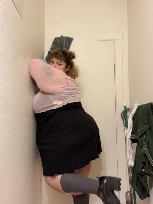 Outfit was too cute not to be seen by anyone !!