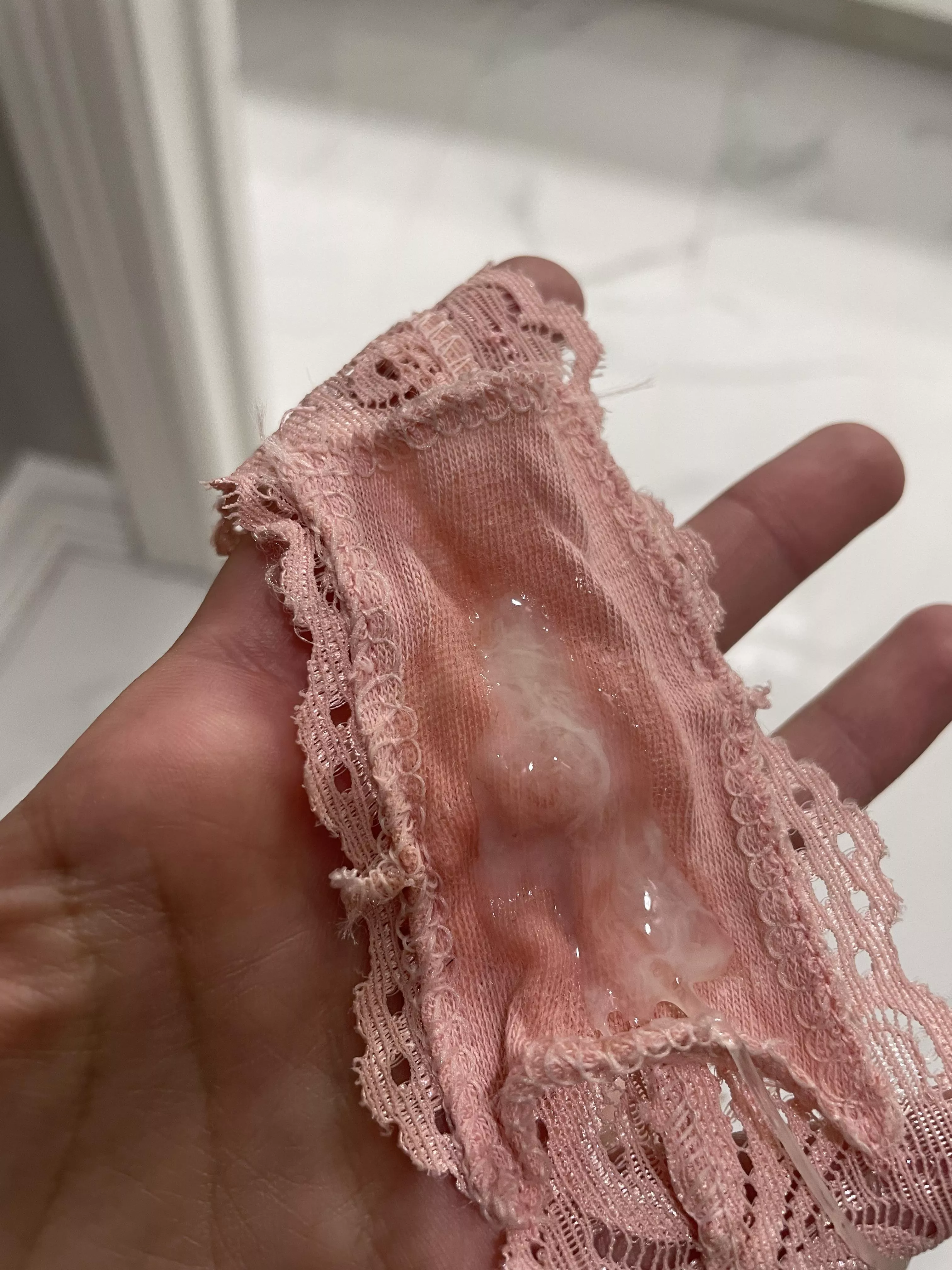 Ovulation is very near so I’m extra creamy right now