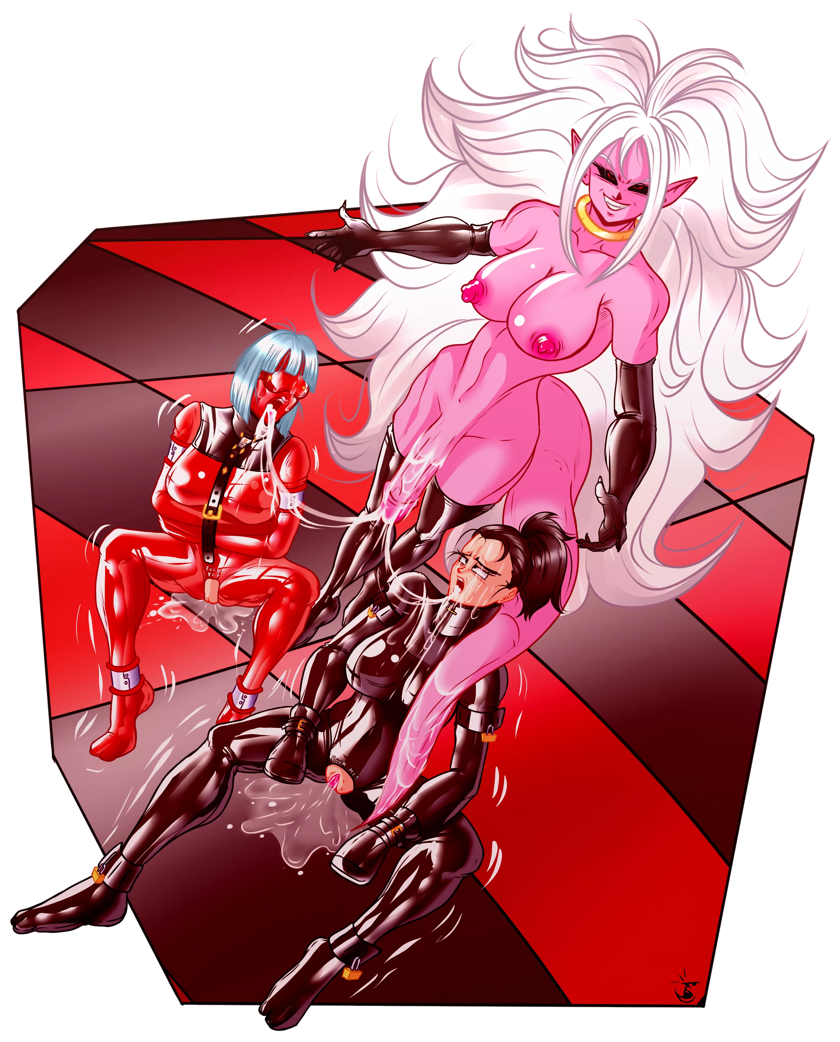 [Own Work] Android 21 and her slaves!