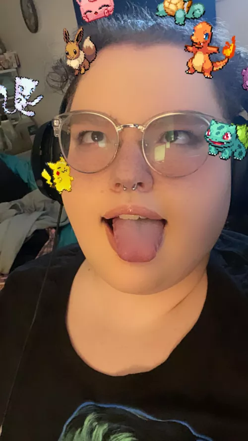 OwO making the face blep 🥺💕