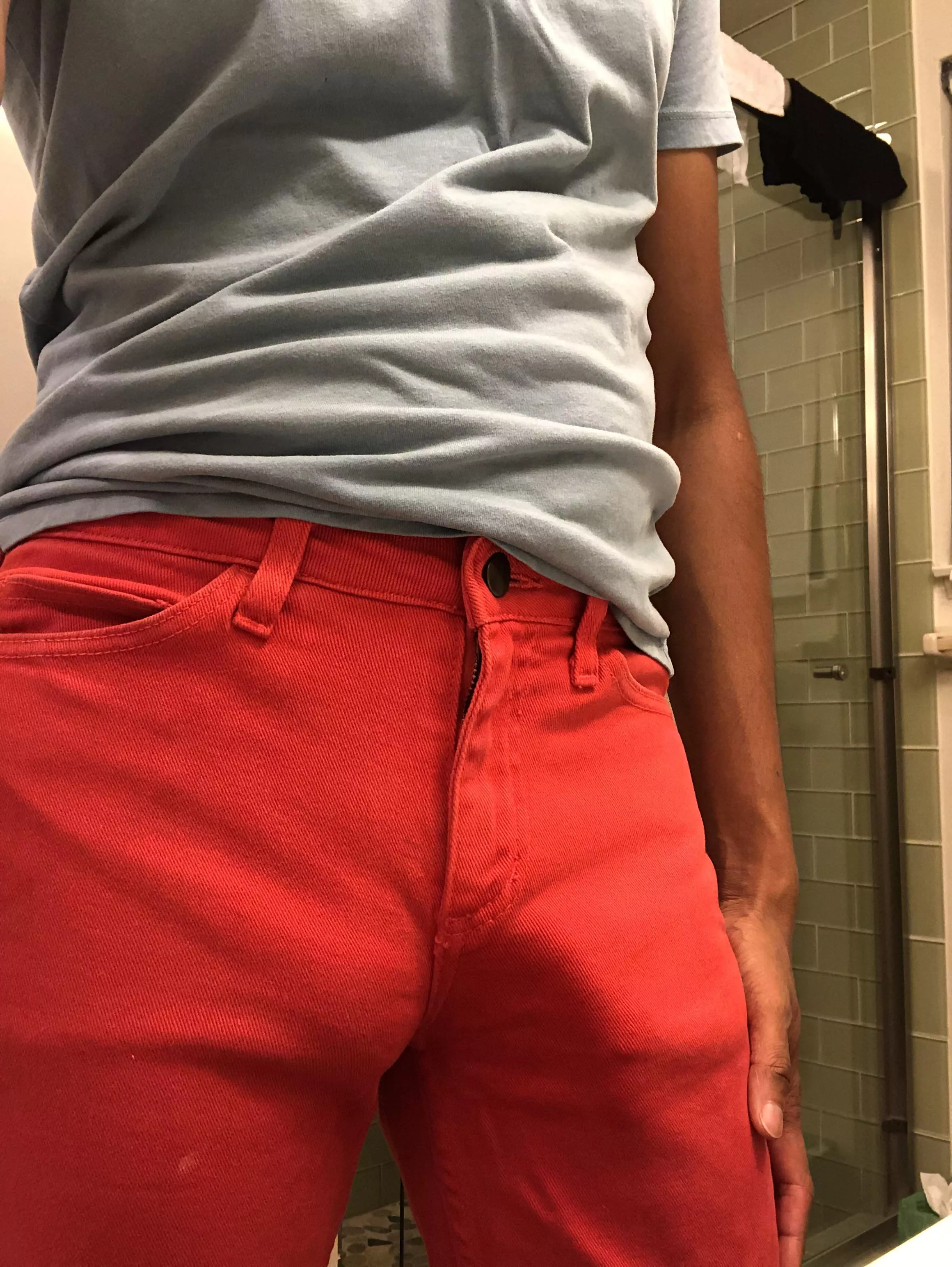 Pair of pants I wore in high school. Just a touch too tight…