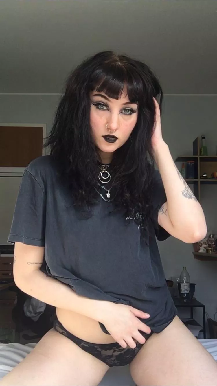 Pale and gothy Pale and gothy