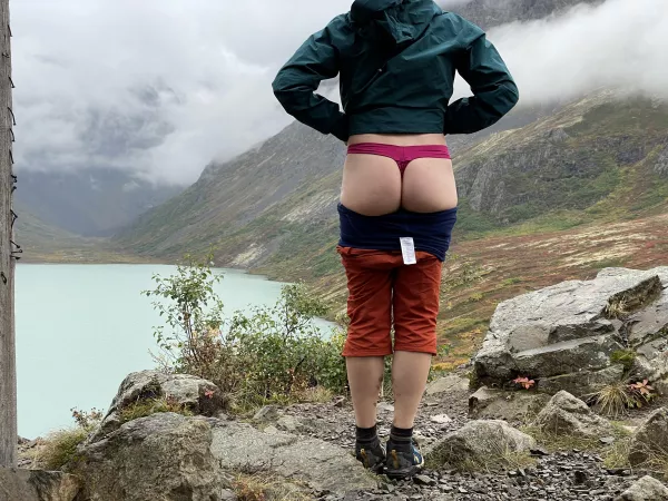 Panties in the wild 😘