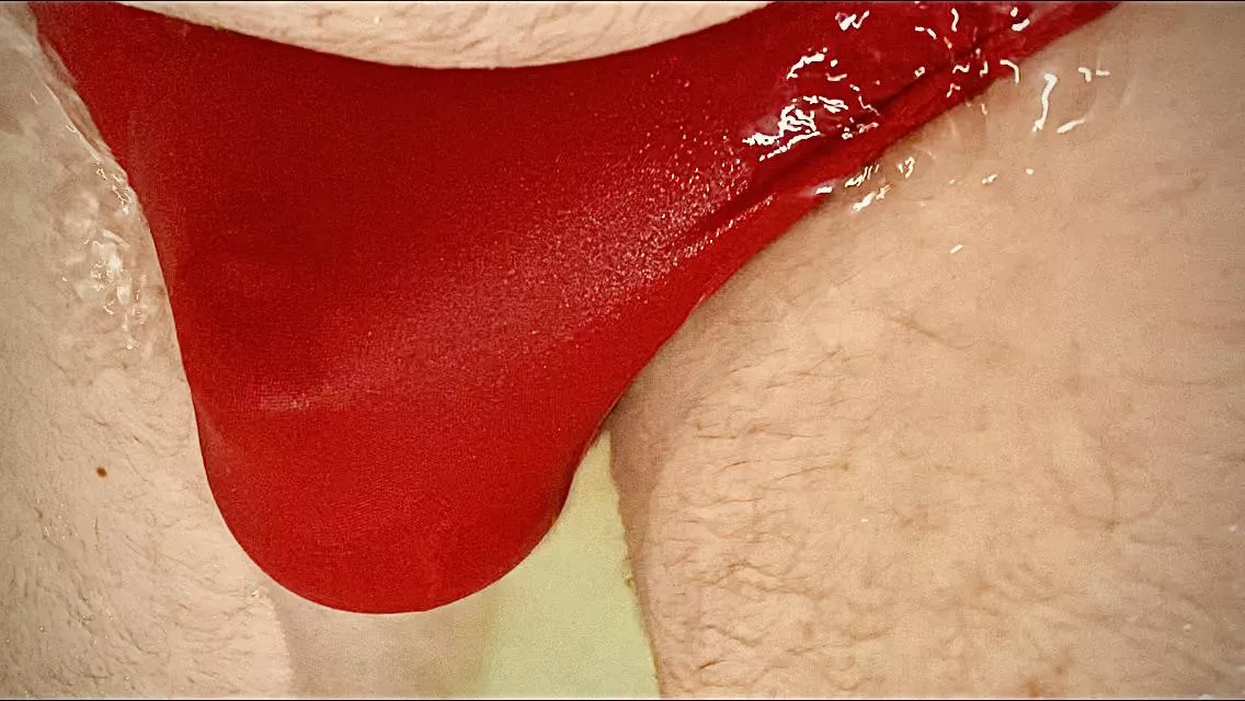 Panties should be wet.