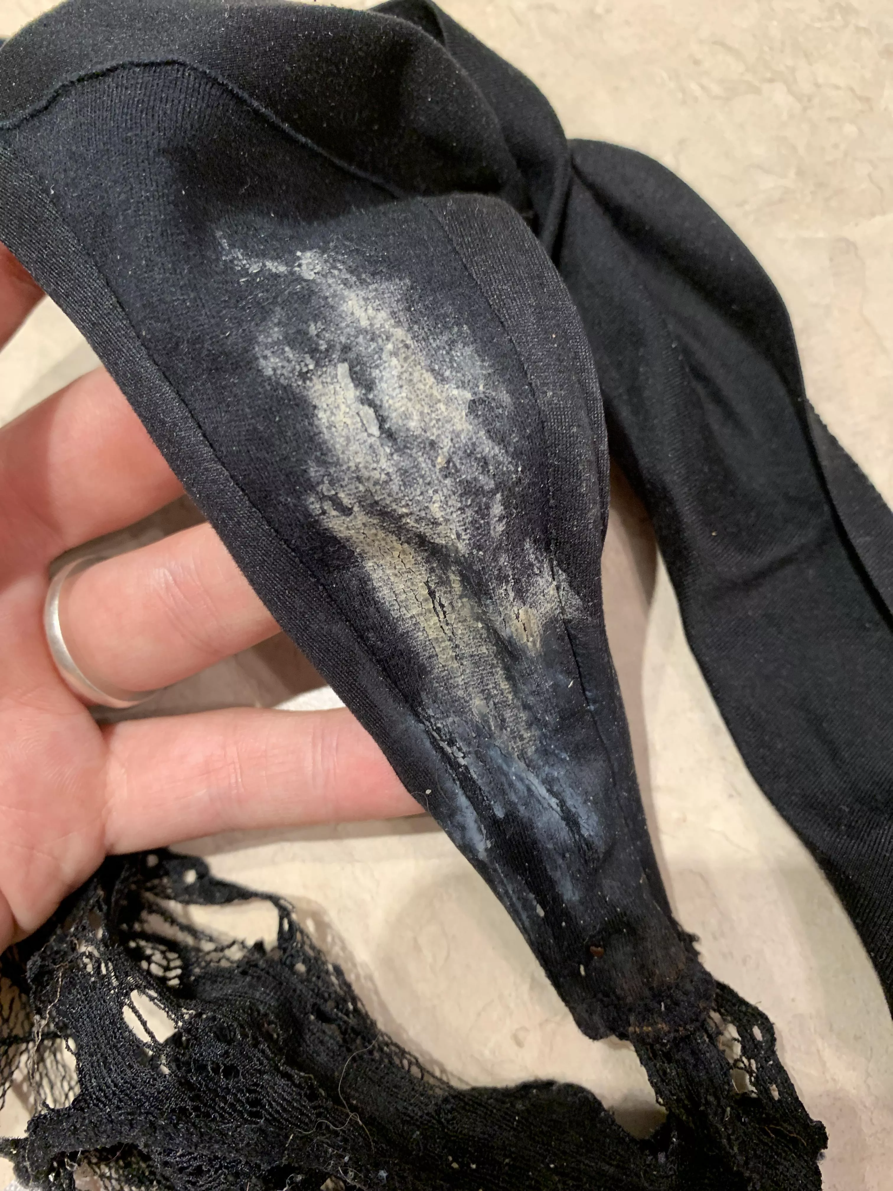 Panties worn 2 days (no shower) who wants a sniff?