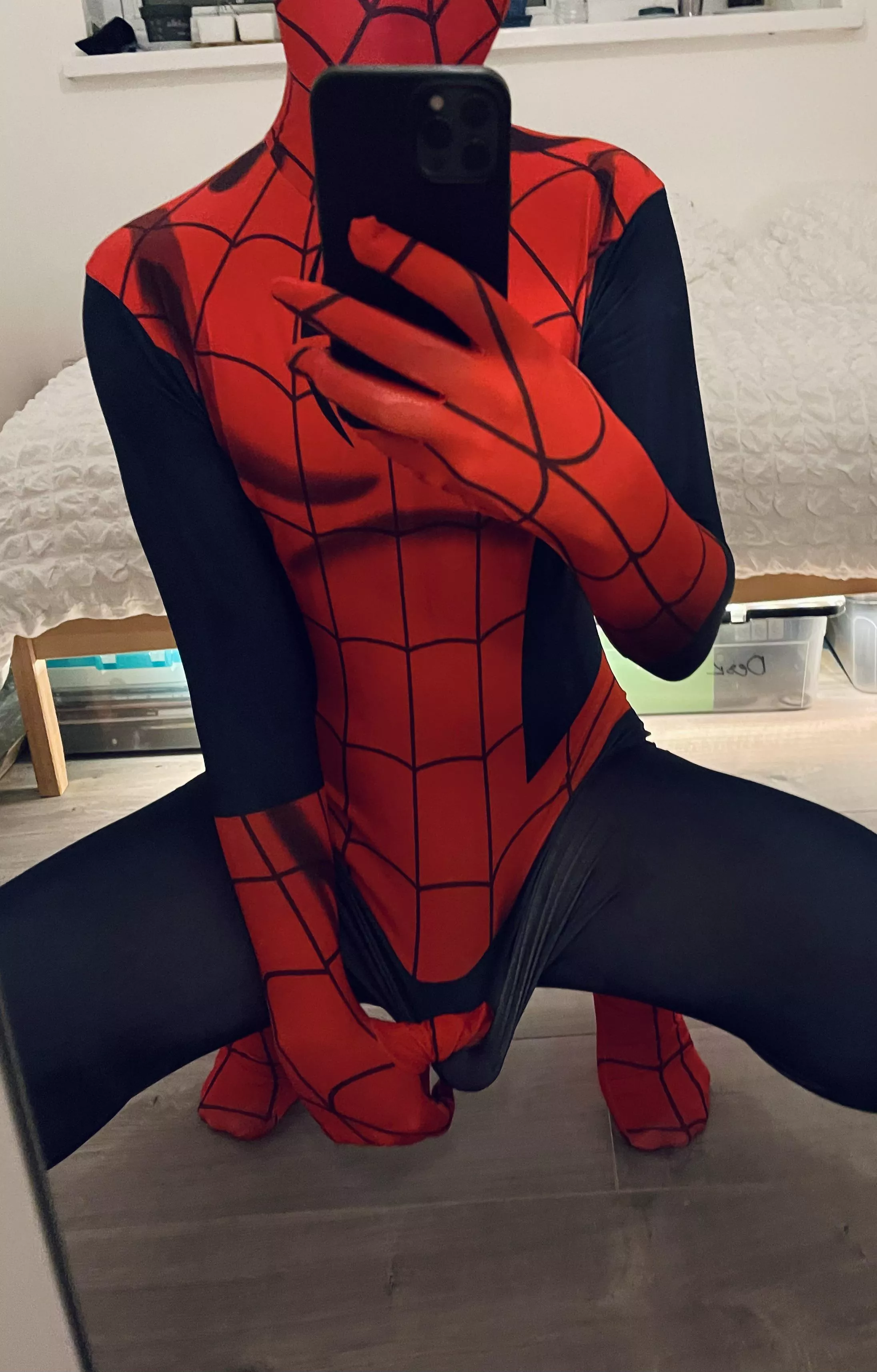 Part of the spidey club now… Part of the spidey club now…